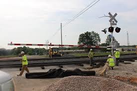 Closed Railroad Crossing